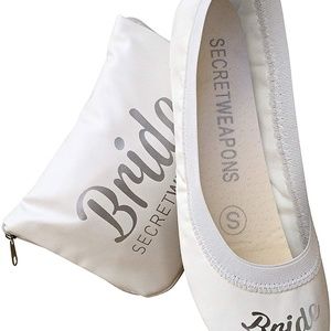 Foldable “bride” Flats